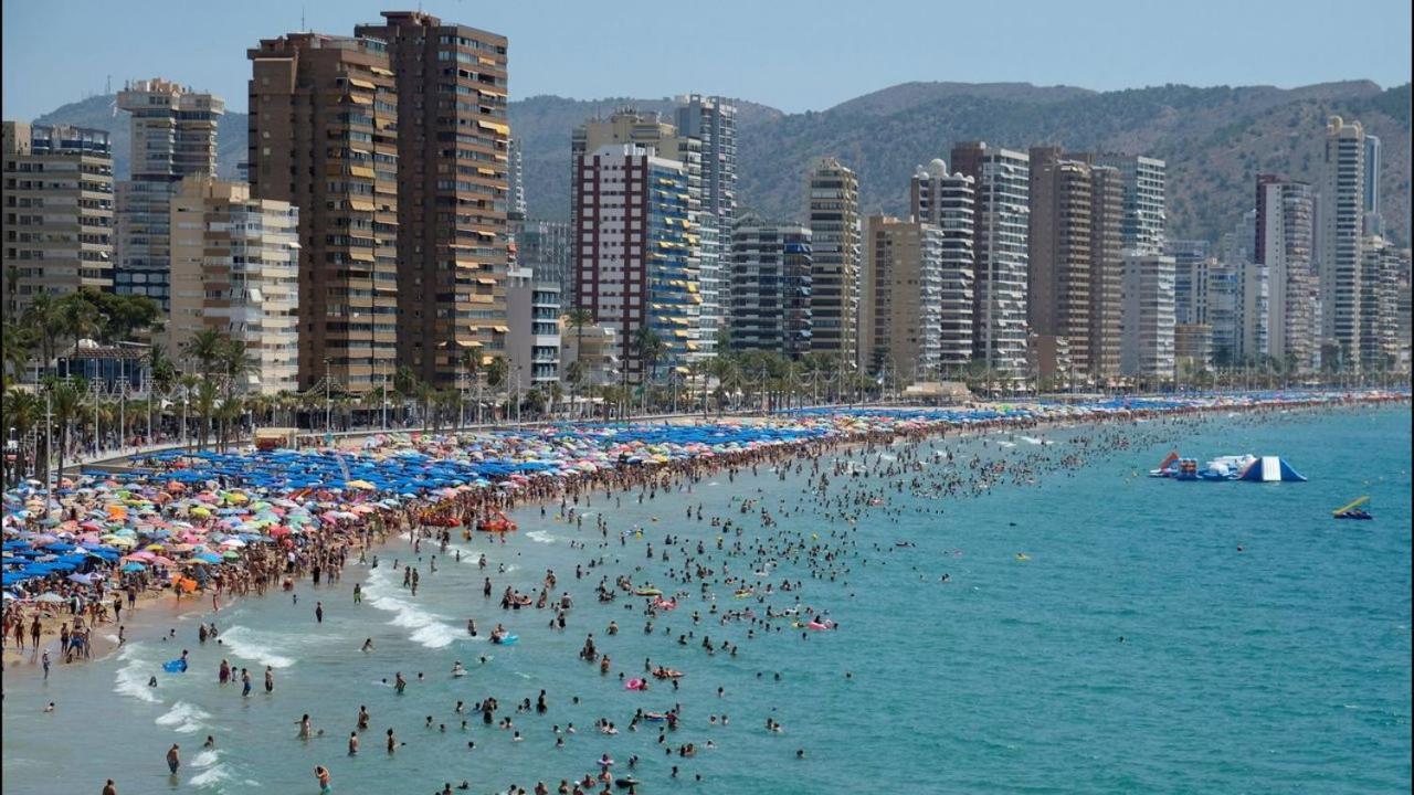 베니돔 Disponible En Abril-Wifi-3Hab, 6 Pers, -Piscina, Aire Acondi-Parking Opcionable Extra 아파트 외부 사진